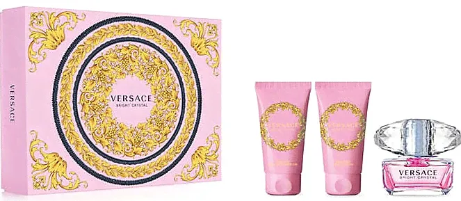 Парфюмерный набор Versace Bright Crystal, 3 предмета-0
