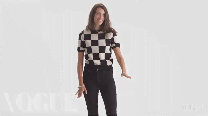 Stella Greenspan in Courtshop High Waist Skinny Jeans