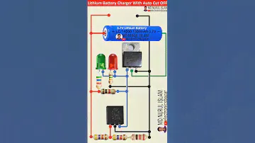 3.7V Lithium Battery Charger With Full Charge Auto Cut Off || How to Make Lithium Battery Charger