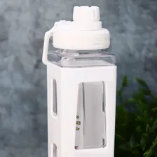 Бутылка «Bright square», white (700 ml)