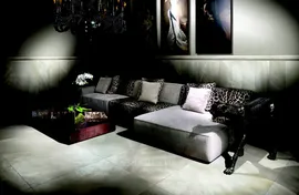 Roberto Cavalli Home Bright Pearl Snow Lapp 80x80 - керамическая плитка и керамогранит