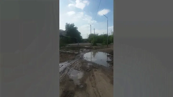 Улица Коммунаров в г. Темиртау...