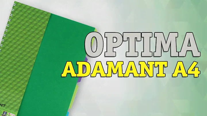 Блокнот Optima Adamant А4 Зелений у клітинку 120 аркушів