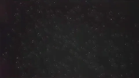 Flashlight light in space is not moving at all