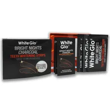 Полоски отбеливающие White Glo Bright Nights Charcoal № 5 W8212-НТМ
