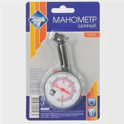 NOVA BRIGHT Манометр шинный NOVA BRIGHT 4502-0