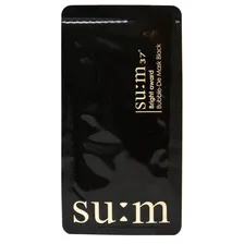 Маска для лица Su:m37 Bright Award Bubble-De Mask Black