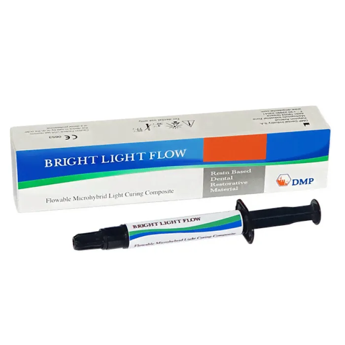 Брайт Лайт Флоу A1 (1шпр*2 г) жидкотекучий микрогибридный композит, DMP (Bright Light Flow)-0
