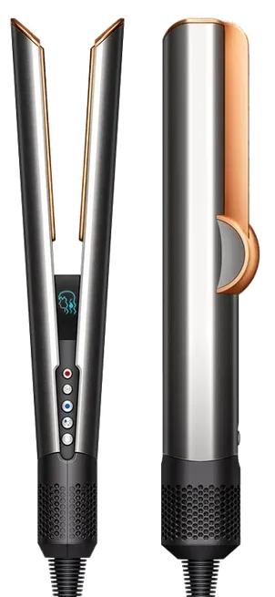 Dyson Airstrait HS06, bright nickel/bright cooper-0