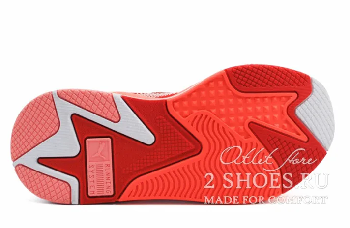 Кроссовки Puma RS-X Toys Bright Peach High Risk Red-2