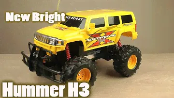 Распаковка New Bright "Hummer H3"