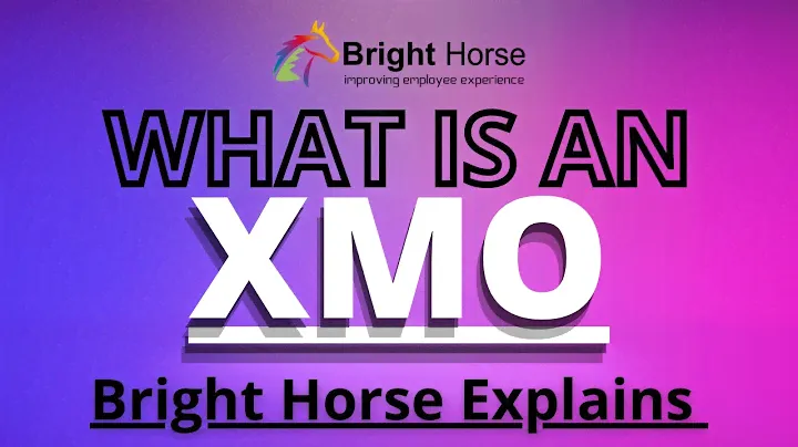 What is an XMO? (Experience Management Office) - Bright Horse Explains