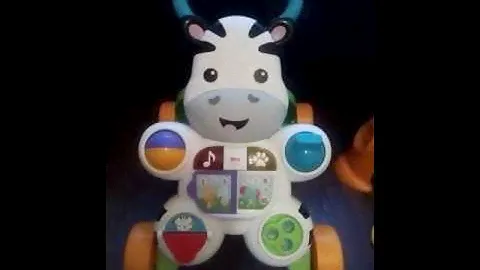 Ходунки-каталка fisher price "зебра"