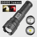 Super Bright XHP360 Плеточный фонарик.