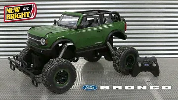 New Bright 1:5 Scale Bronco/Hummer Radio Control Trucks