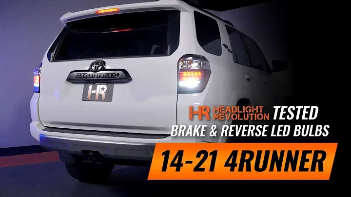 2014 - 2021 Toyota 4Runner Rear Full LED Conversion | HR Tested