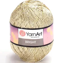 Пряжа Yarnart BRIGHT 121 золото