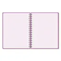 Бизнес-тетрадь А5,96л,кл,спир,пласт,тон.бл. Attache Bright colours Сиренев
