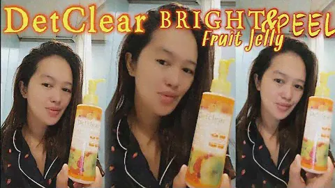 DETCLEAR BRIGHT & PEEL ФРУКТОВОЕ ЖЕЛЕ | ПИЛИНГ ЛИЦА