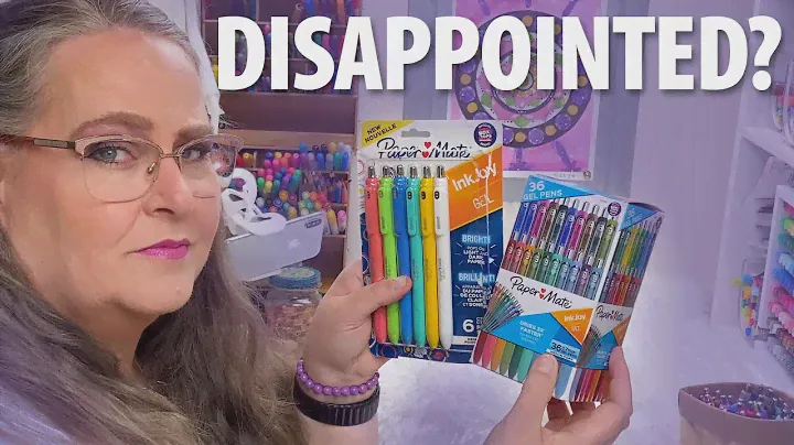 NEW Paper Mate InkJoy Bright Gel Pens (Gelly Roll Moonlight Competitor?)