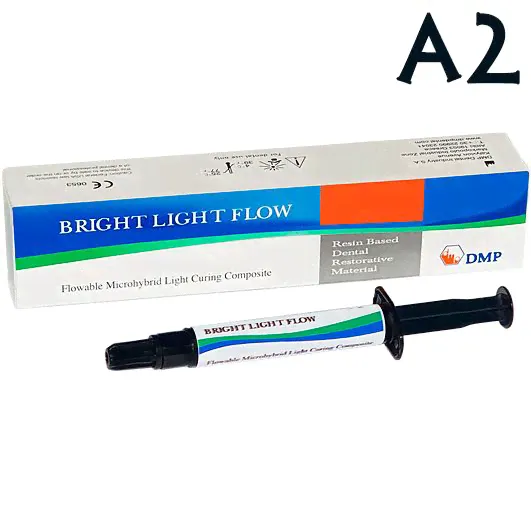 Bright Light Flow цв.A2 шпр. 2г-жидкотекучий светоотверждаемый композит, DMP
