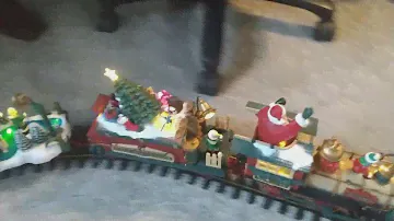 The Holiday Express Animated Train Set