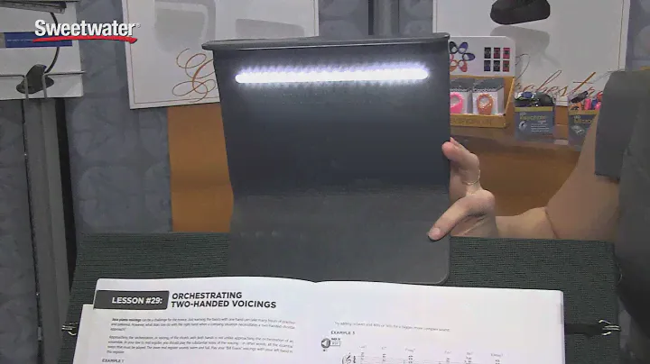 Mighty Bright Crescendo LED Music Stand Light - Sweetwater at Winter NAMM 2015