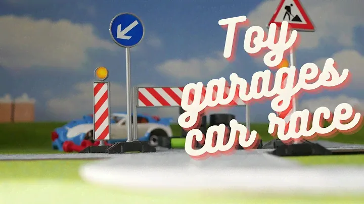 Toy Car garages: Toot Toot Garage Car Wash & Top Bright Car Ramp