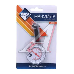 Манометр шинный механический 3.5атм. NOVA BRIGHT