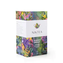 Чай Niktea Assorti Bright | Ассорти Брайт, 25 пакетиков