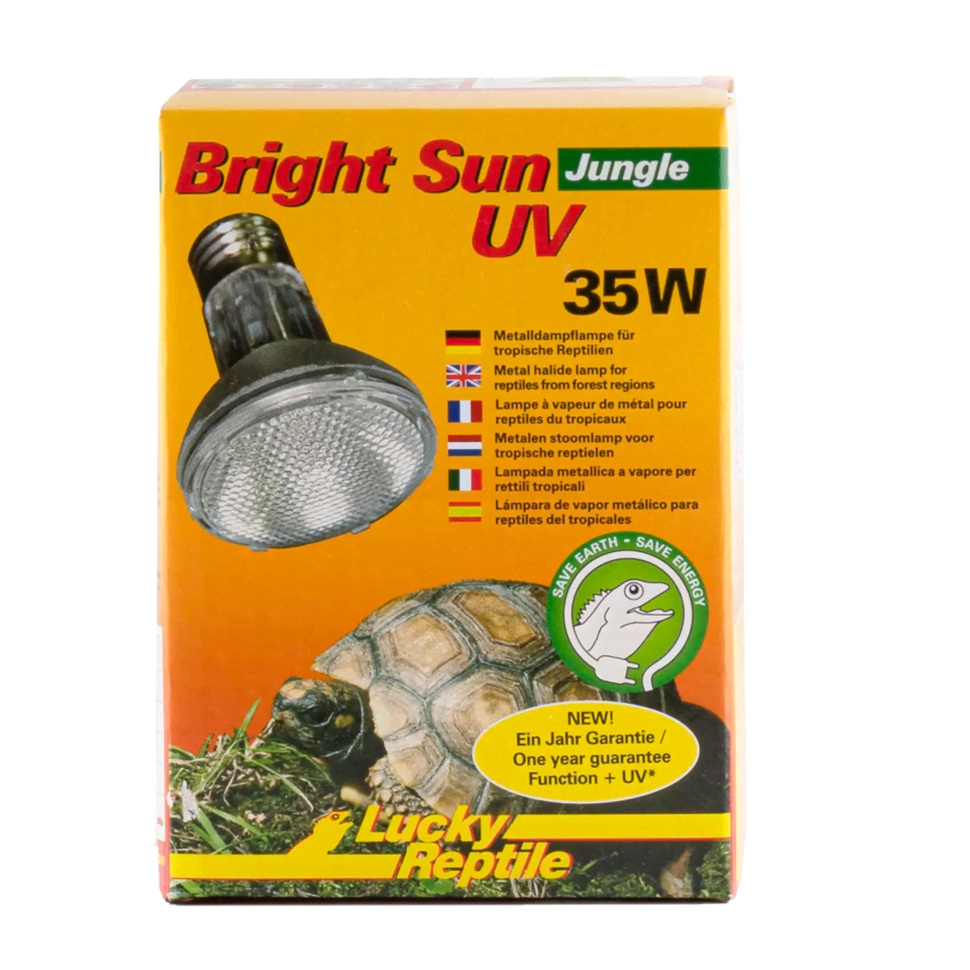 Лампа УФ для тропических рептилий LUCKY REPTILE "Bright Sun Jungle 35Вт" (Германия)