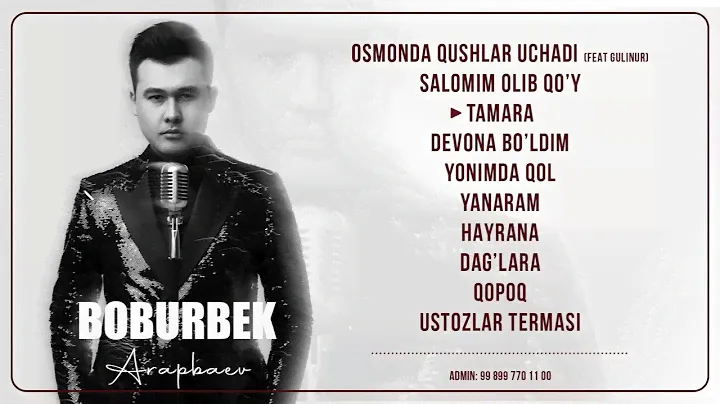 Boburbek Arapbaev - Eng sara qo'shiqlar to'plami
