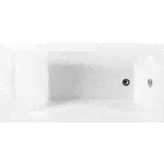 Акриловая ванна Aquanet Bright 145x70 с каркасом и панелью (239668, 239595)