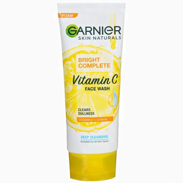 Garnier Bright Complete Vitamin C Facewash