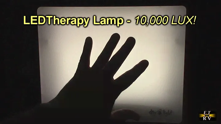 Carex Day-Light "Classic Plus" LED Therapy Lamp - 10,000 LUX Mood-Daylight-Sunlight Lamp REVIEW