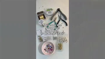 The 5 Supplies you need for Making Jewelry 🤍 diy beaded jewelry materials tutorial ₊˚⊹
